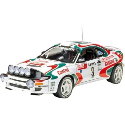 Image of Tamiya 300024125 Automodell Bausatz Toyota Vehicle 24125 1:24 Castrol Celica, Model Building, Crafts, Hobby, Gluing, Plastic Construction Kit, Unvarnished, Mittel
