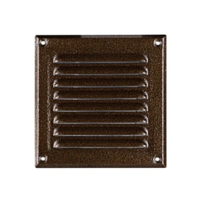 Image of METAL Air Vent Grille Cover 165x240 (6.5x9.5&quot;) ANTIQUE BROWN Ventilation Grill