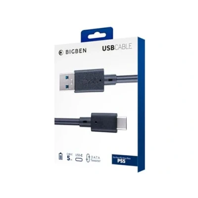 Image of Charging and Data Transfer USB Cable 5M (BigBen) Playstation 5