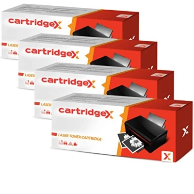 Image of Cartridgex 4 Pack Compatible Brother TN 3480, 3480 TN3480 Toner Cartridge Black Replacement for DCP L5500DN L6600DW HL L5000D L5100DN L5100DNT L5200DW L5200DWT