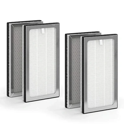 Image of Medify MA 15 Genuine Replacement Filter for Allergens, Smoke, Smokers, Dust, Odors, Pollen, Pet Dander 3 in 1 with Pre filter, H13 HEPA, and Activated Carbon 99.9% Removal 2 Pack