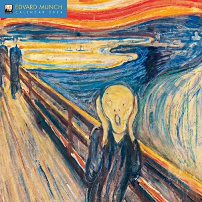 Image of Edvard Munch Wall Calendar 2024 (Art Calendar)