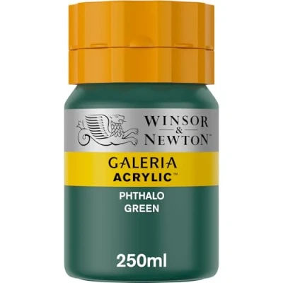 Image of Winsor &amp; Newton Galeria Acrylic 250ml PHTHALO GREEN
