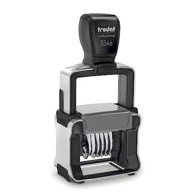 Image of Trodat Professional 5546 Numberer Self Inking Stamp,Large