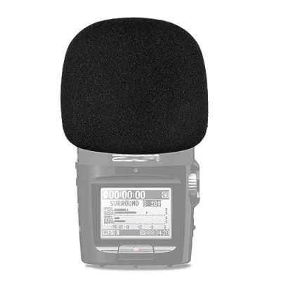 Image of Sponge Cover for Microphone ZOOM H2N SGH 6 H4N PRO H5 H6 H8 XYH 5, Windshield Dust (H2N)