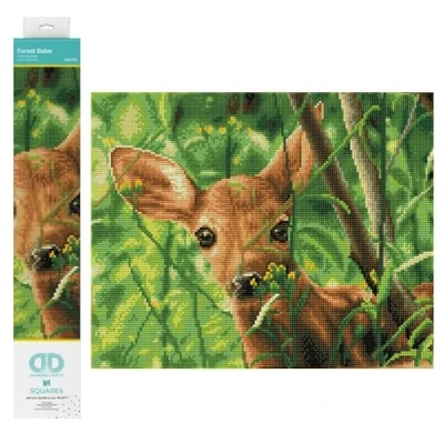 Image of DIAMOND DOTZ DQ9 Intermediate Kit, Forest Babe, 41 x 33cm