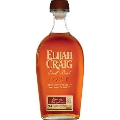 Image of Elijah Craig Small Batch Bourbon Whiskey 70cl 47% ABV Award Winning Kentucky Straight