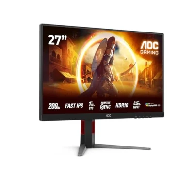 Image of AOC G4 27in 1920 x 1080 Pixels Full HD Fast IPS Panel HDMI DisplayPort Adaptive Sync Gaming Monitor
