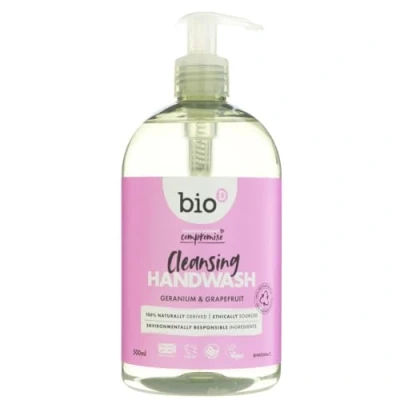 Image of Bio d Hand Sanitiser Geranium 500ml by