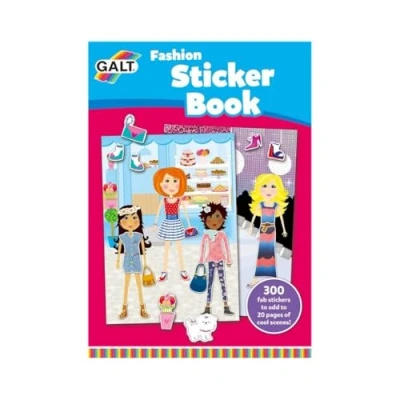 Image of Galt Toys, Fashion Sticker Book, Kids Books, Ages 4 Years Plus