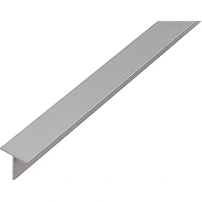 Image of Alberts 471866 T Profile Aluminium, Silver Coloured Anodised 1000 x 35 mm