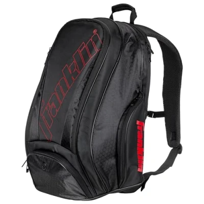 Image of Franklin Sports Pickleball Bags Deluxe Competition Pro Backpack for Gear + Equipment Bag Men Women Holds Paddles, Pickleballs Accessories Elite Nylon Fabric
