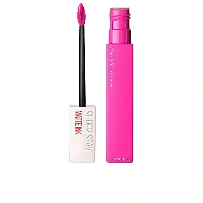 Image of Maybelline Superstay Matte Ink Longlasting Liquid, Purple Lipstick, Up to 12 Hour Wear, Non Drying, 35 Creator