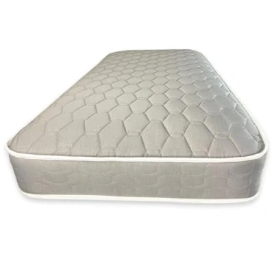 Image of Zebra Small Single Grey Nexus Memory Foam Mattress With Bonnell Spring Support Of 190 x 76 18 cm