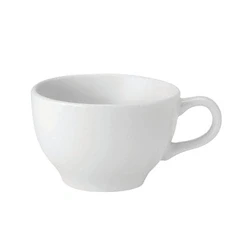 Image of Pure White Cappuccino Cup 12oz (Pack of 6) E60034 B06036