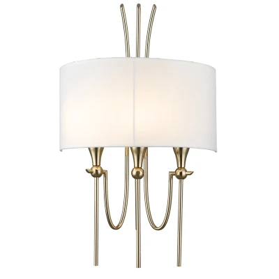 Image of Las Vegas 3 Light Wall Lamp Gold, E14