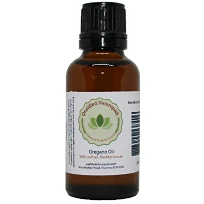 Image of Qualified Naturopath Professional Practitioner Products Oregano Oil of (Min. 80% Carvacrol) 30ml with Dropper Insert (x1 Drops)
