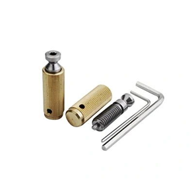 Image of Guyker Tremolo Bridge Studs &amp; Anchors Posts, Mounting Bolt Screw Inserts Compatible with GE1996T / 510TS System brown
