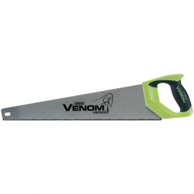 Image of Draper Venom� First Fix Double Ground Handsaw, 500mm, 7tpi/8ppi