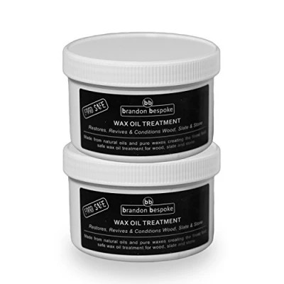 Image of Wax Finishing Treatment (Food Safe) Chopping Board 700ml Oil Mineral Based Brandon Bespoke for Wood Slate &amp; Stone