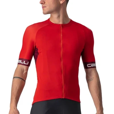 Image of CASTELLI 4522025 ENTRATA VI JERSEY Men&#039;s Sweatshirt Red XXL