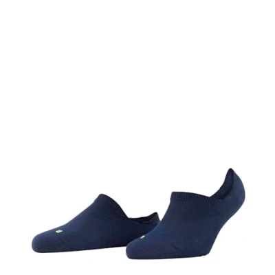 Image of FALKE Women&#039;s Cool Kick Invisible W IN Soft Breathable Quick Drying No Show Plain 1 Pair Liner Socks, Blue (Marine 6120), 2.5 3.5