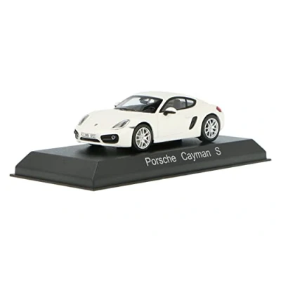 Image of Norev NV750037 1:43 Porsche Cayman S 2013 White Collectable Model, Multi