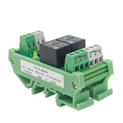Image of GAEYAELE 2 Channel Relay Module AC/DC 12V Interface