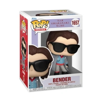 Image of Funko Pop! Movies: the Breakfast Club Bender Collectable Vinyl Figure Gift Idea Official Merchandise Toys for Kids &amp; Adults Movies Fans Model Collectors and Display