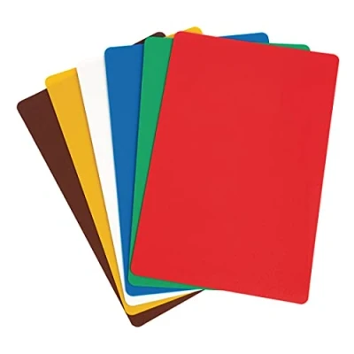 Image of Hygiplas Chopping Mats 300mm X 450mm Cutting Slicing Worktop Kitchen Home 6pc