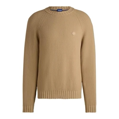 Image of HUGO Sonni Jumper, Men&#039;s, Size: Large, Medium beige