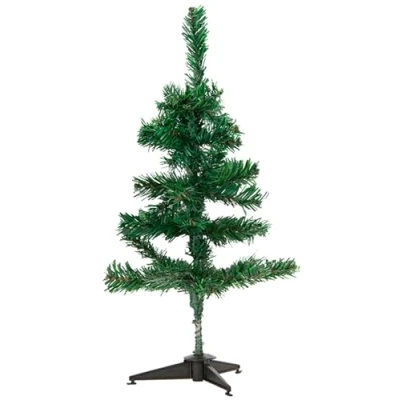 Image of 45cm Christmas Tree Artificial Mini Tabletop Home Office Desk Festive Ornament Indoor Decoration Small
