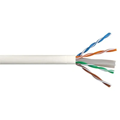 Image of Pro Power Cat6 WHITE 100m Unshielded Network Cable, White, Length