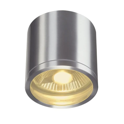 Image of SLV Rox outdoor ceiling light aluminium Ø 12.5 cm