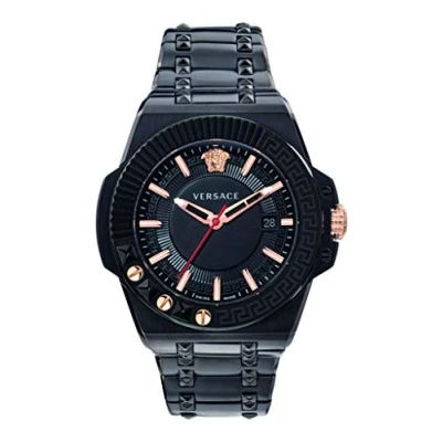 Image of Versace VEDY00719 Chain Reaction Heren horloge 45 mm