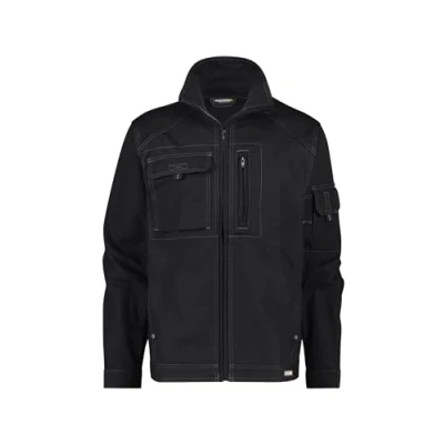 Image of DASSY® Tulsa Canvas work jacket maat M BLACK