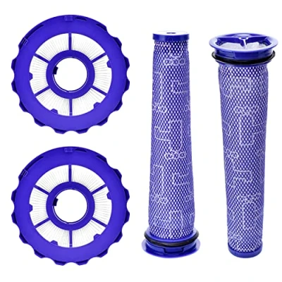 Image of Syxtidy 2 Pack Replacement Filter for Dyson DC40 Hepa Post Motor Filter&amp;Pre Multi Floor,Animal,Compatible Part#923587 02,922676 01