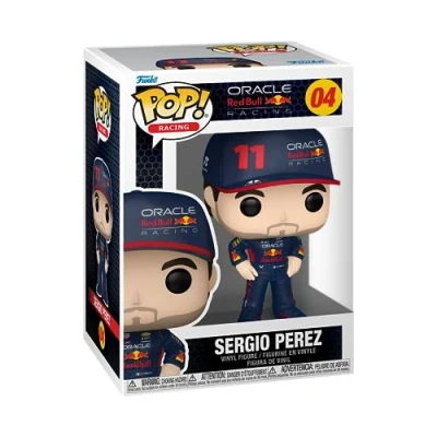 Image of Funko POP! Vinyl: Formula 1 Sergio Perez Red Bull F1 Collectable Vinyl Figure Gift Idea Official Merchandise Toys for Kids &amp; Adults Sports Fans Model Collectors and Display