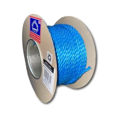 Image of 50M Trade REELS EVERLASTO Blue Polypropylene Poly Rope 6MM 8MM 10MM 12MM 14MM (6MM)