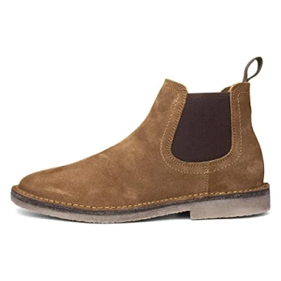 Image of Hush Puppies Men&#039;s Shaun Chelsea Boot, Tan, 9 UK