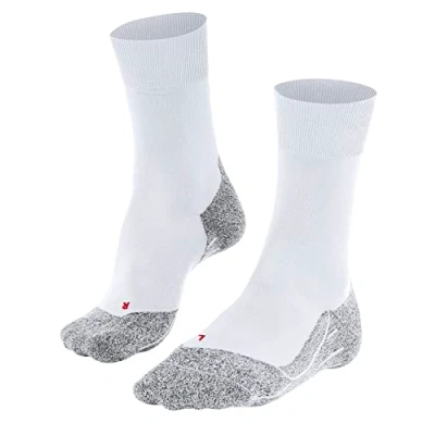 Image of Women&#039;s 1 Pair Falke RU4 Cushioned Run Socks White 2.5 3.5 Ladies