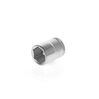 Image of GEDORE Socket, 3/8&quot; 10 mm drive, Hexagonal, 17 width, Tool, 30 17, Chrome plated steel