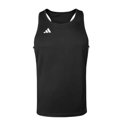 Image of adidas Men&#039;s Base Punch Boxing Vest, Black, Large