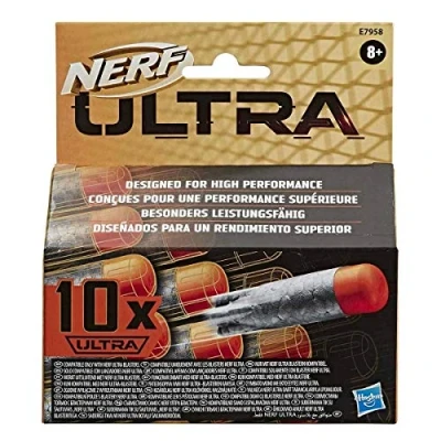 Image of Includes 10 ground breaking Nerf Ultra darts that feature an innovative flight tip, Aerofin technology and lightweight foam