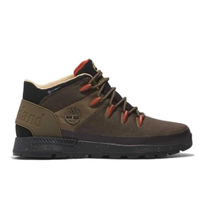 Image of Timberland Sprint Trekker MID WP Hightop trainers, Men&#039;s, Size: 9, Olive/black Textile