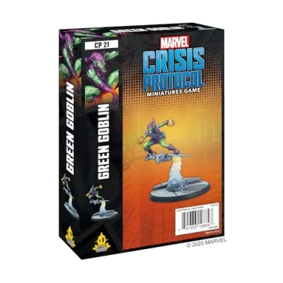 Image of Atomic Mass Games Marvel Crisis Protocol: Character Pack: Green Goblin Miniatures Game Ages 10+ 2+ Players 45 Minutes Playing Time