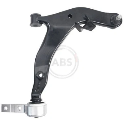 Image of 54500CA010, 54500CC40A, 54500CC40B, 54500CC40E Suspension Arm A.B.S. 211538 with ball joint, rubber mount Control Steel 20mm NISSAN: Murano I