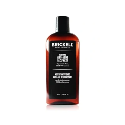 Image of Brickell Men&#039;s Redefining Anti Aging Face Wash For Men, Natural and Organic, Foaming Gel Firms &amp; Plumps Skin to Reduce Signs of (Scented, 118 ml)