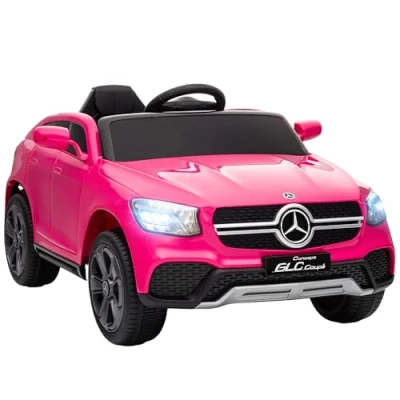 Image of AIYAPLAY Mercedes Benz GLC Licensed Kids Ride on Car with Remote, Pink