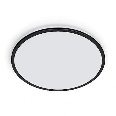 Image of PHILIPS LED Ozziet Linear Ceiling Light 18W 4000K [Cool White Black] for Home Indoor Lighting, Livingroom, Bedroom.